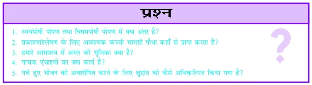 10th Biology Chapter 6 जैव प्रक्रम