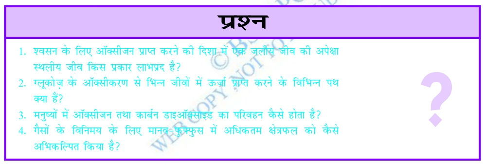10th Biology Chapter 6 जैव प्रक्रम Solution