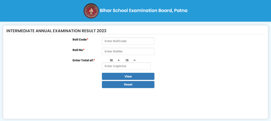 Bihar Board inter result 2023 kaise check kare
