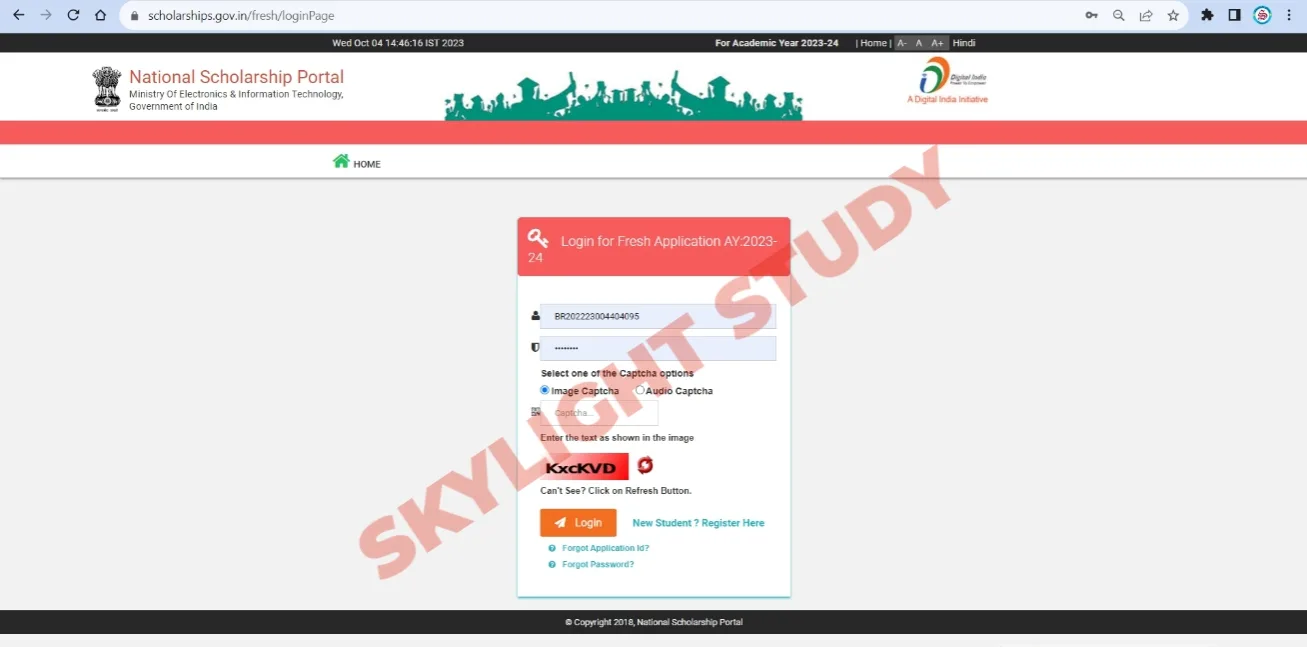NSP LOGIN